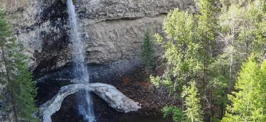 Водопад Малый Жомболок Бурятия